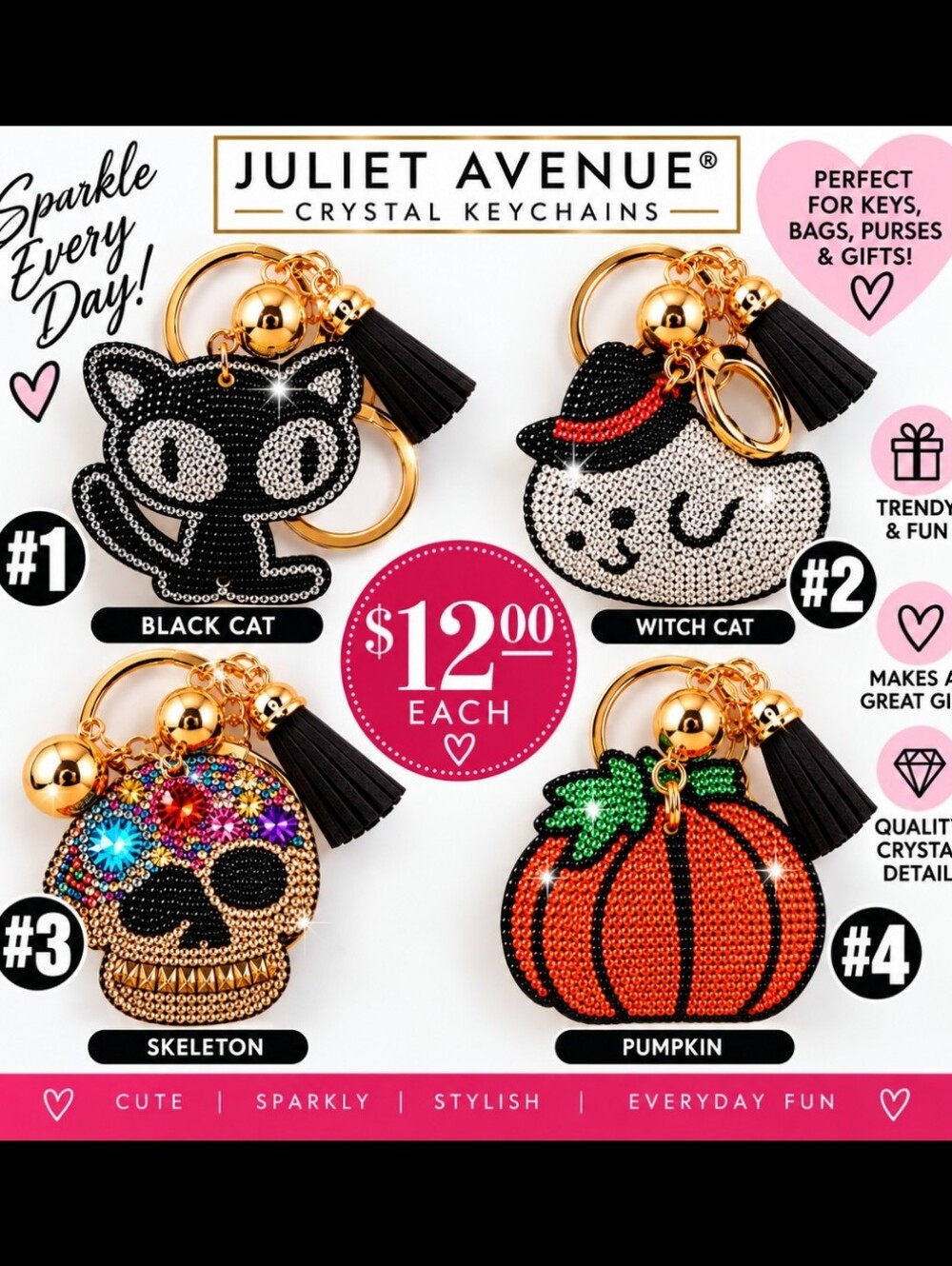 Fall/Halloween Keychains